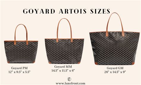 goyard artois gm weekend tote price|goyard price guide.